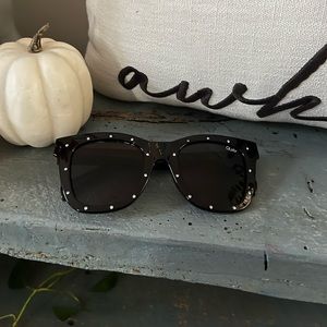 QUAY After Hours Rhinestone Sunglasses